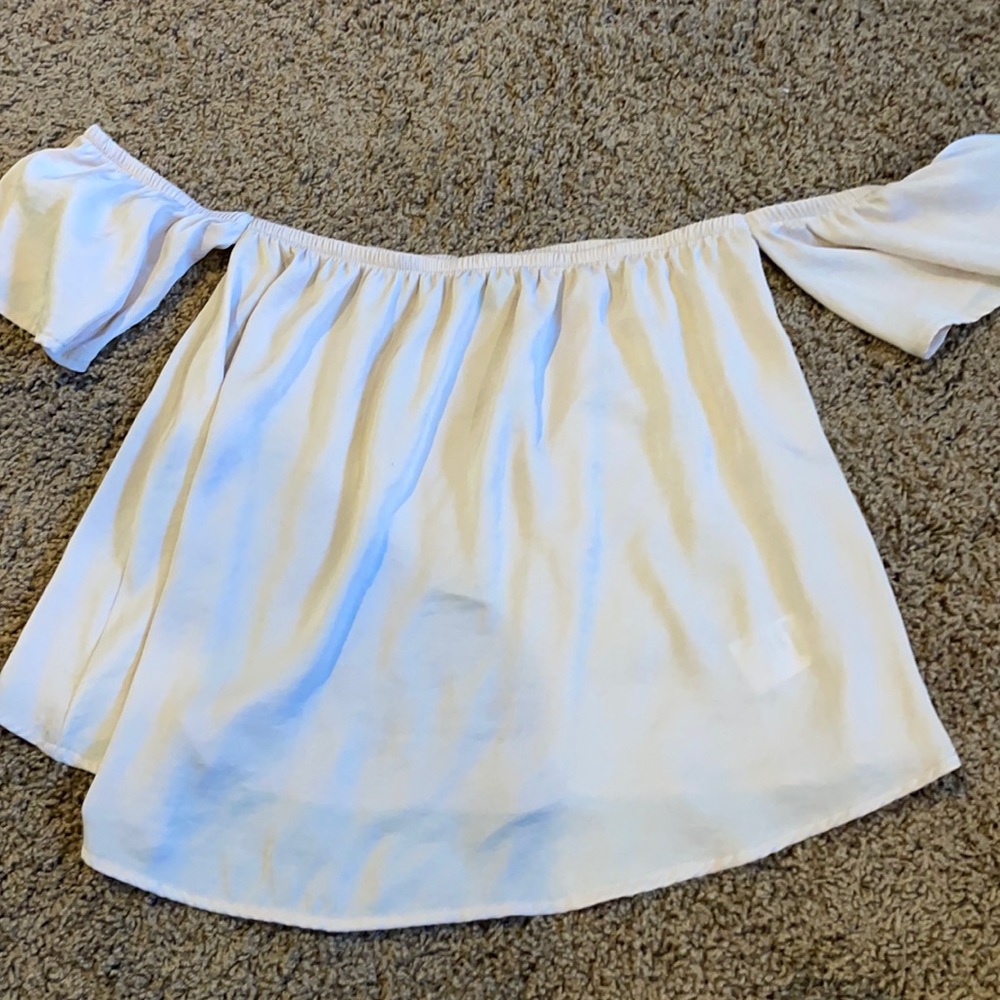 Off the shoulder shirt